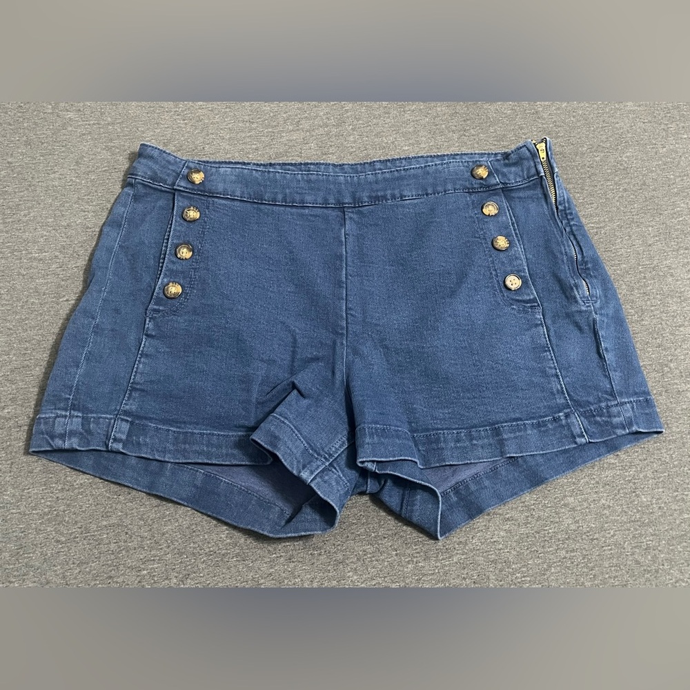 High-Waisted Jean Shorts
